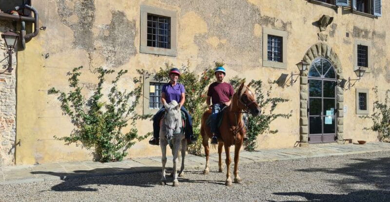 Florence: Horse ride 3h and Wine Tasting&Lunch at a castle - Entering the World of Tuscan Countryside