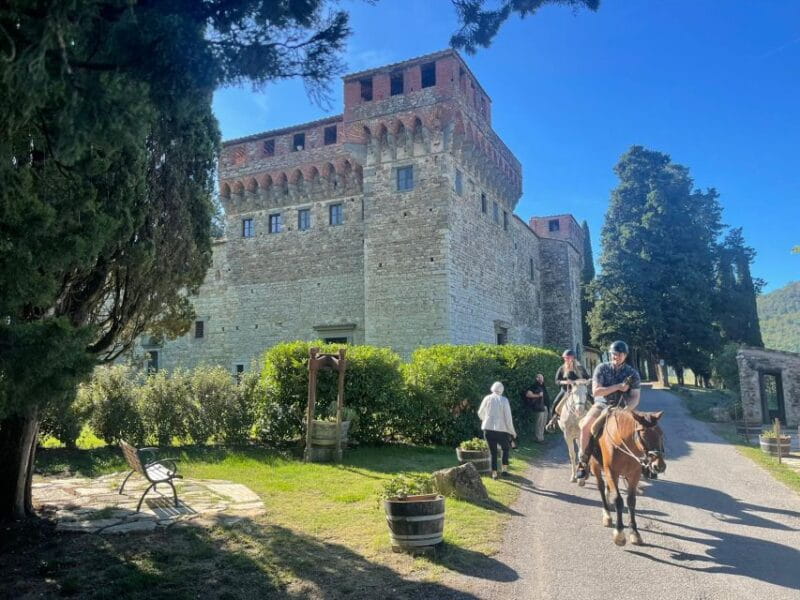 Florence: Horse ride 3h and Wine Tasting&Lunch at a castle - Price and Value