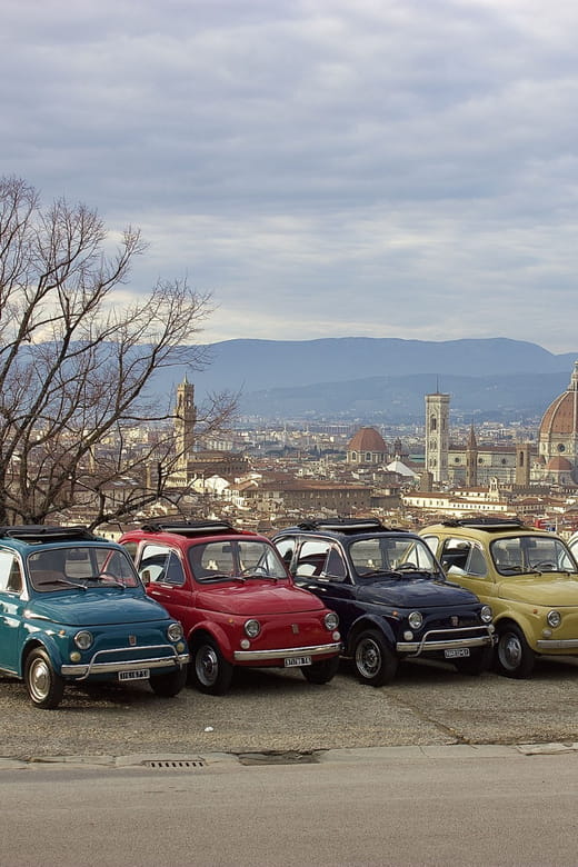 Florence Night Drive: Vintage 500 Self-Drive, 20:30-22 - Experiencing Florence in a Vintage Fiat 500