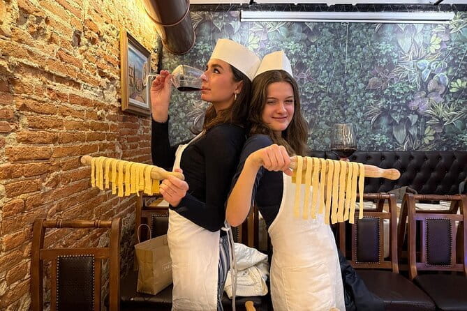 Florence Pasta Cooking Class with Tiramisu and Unlimited Wine - Key points / Takeaways