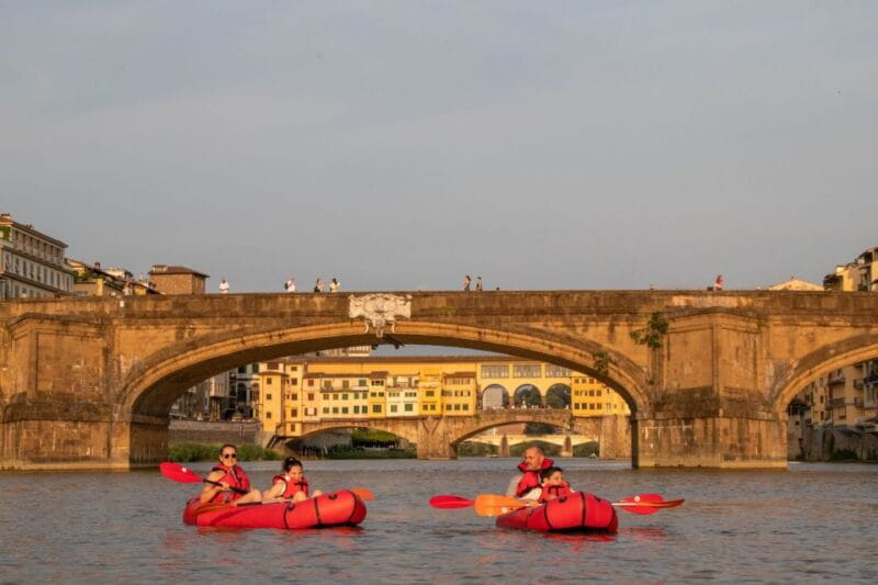 Florence: Ponte Vecchio and City Sights Guided Kayak Cruise - Key points / Takeaways