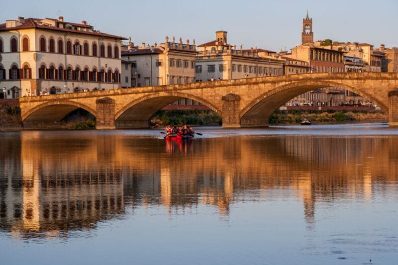 Florence: Pontevecchio Bridge and City Sights Rafting Cruise - The Itinerary: What You Can Expect