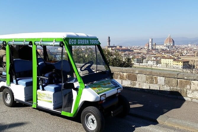 Florence Tour by Eco Car with Panoramic View - Key points / Takeaways