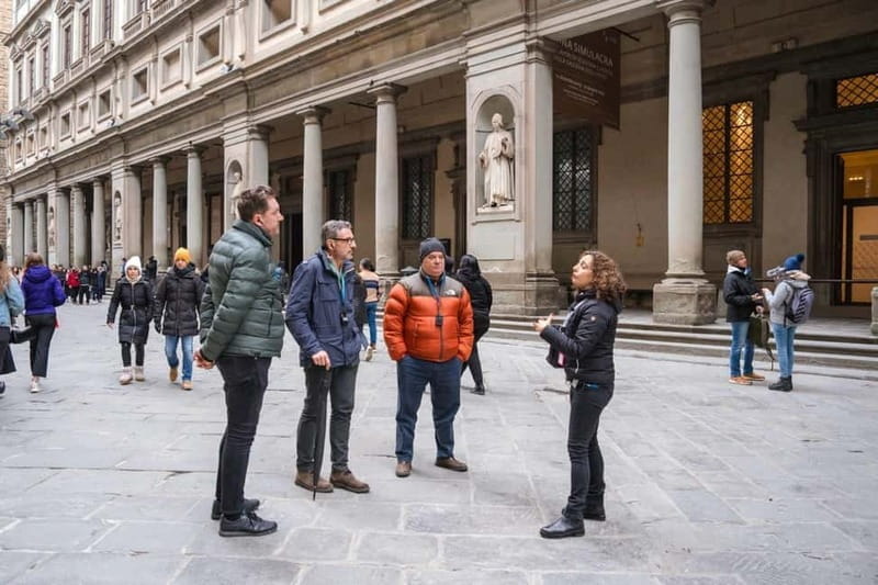 Florence: Uffizi & Accademia Small Group Walking with Guide - Key points / Takeaways