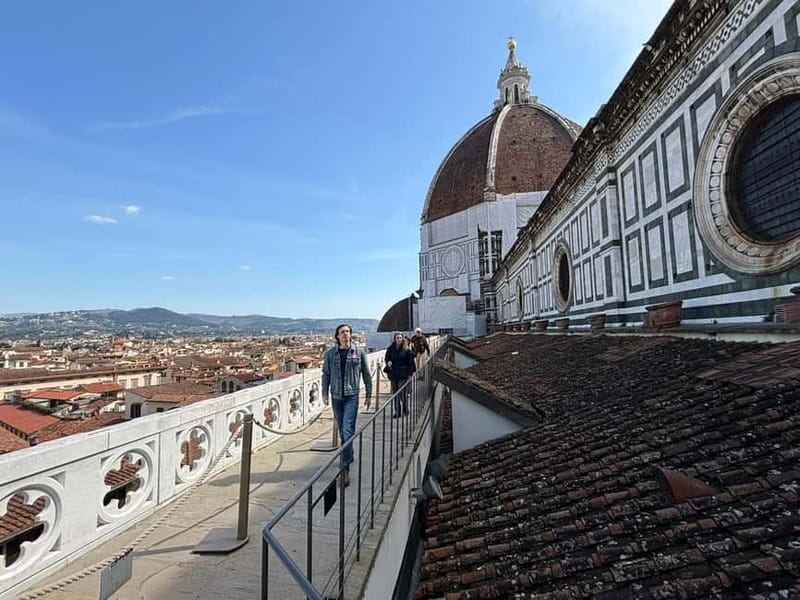 Florence:Cathedral skip the line+Exclusive Rooftop Terraces - Ascending to the Rooftop Terraces