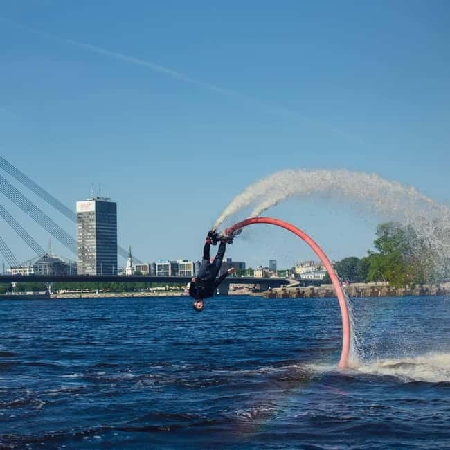 Flyboarding in Riga - Key points / Takeaways