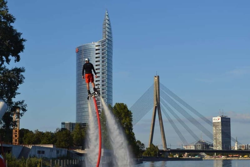 Flyboarding in Riga - The Location and Meeting Point