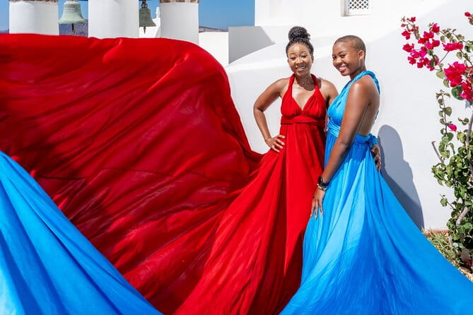 Flying Dress Experience - Santorini Photoshoot - Final Thoughts on the Flying Dress Photoshoot in Santorini