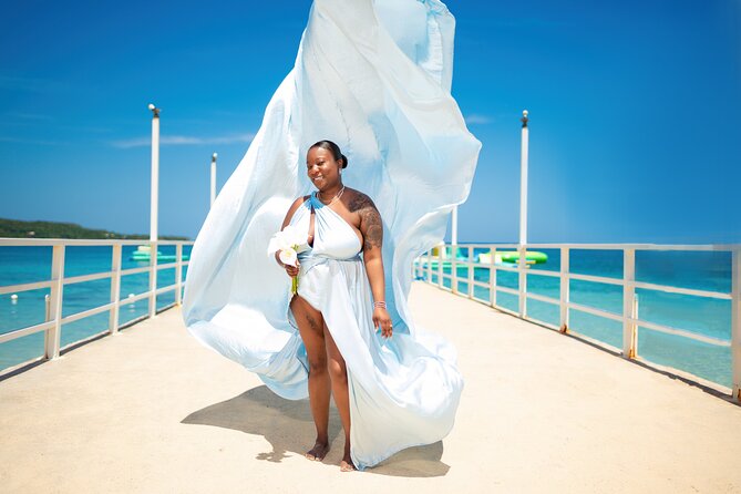 Flying Dress Photoshoot in Jamaica - Getting to the Meeting Point