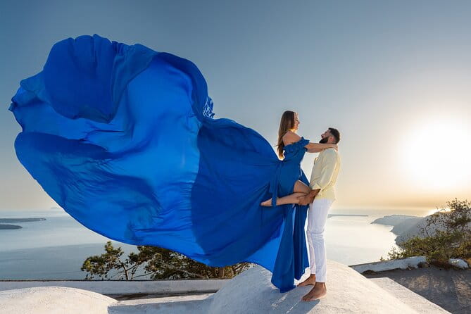 Flying Dress © Photoshoot in Santorini: Happy Birthday Package - Who Should Consider This Experience?