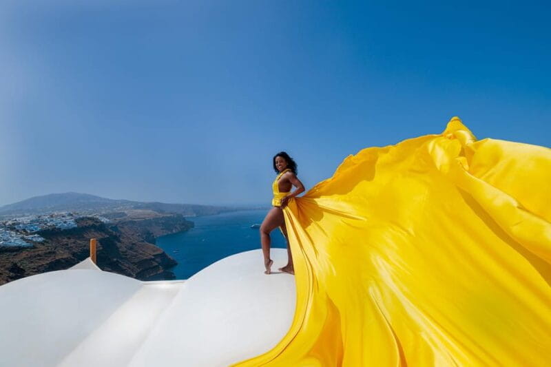 Flying Dress Photoshoot Santorini - Who Is This Experience Best For?