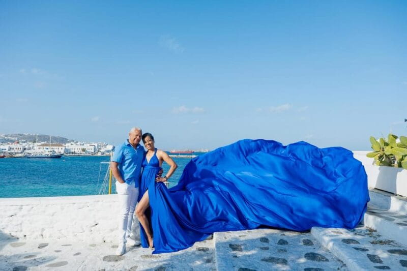 Flying Dress Photoshooting Mykonos - Who Will Love This Experience?