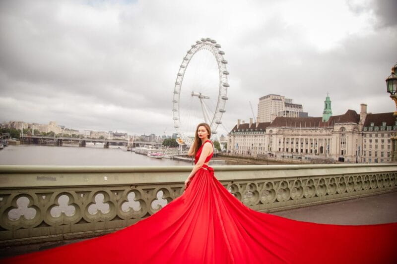 Flying dress professional photoshoot with pro photographer - Key Points / Takeaways