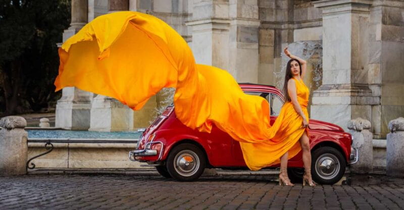 Flying Dress Rome Photoshoot - Key Points / Takeaways