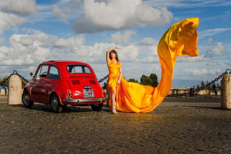 Flying Dress Rome Photoshoot - Who Should Book This?