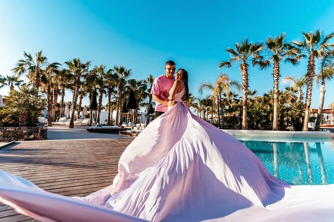 Flying Dresses Photo Shoot in Crete - Key Points / Takeaways