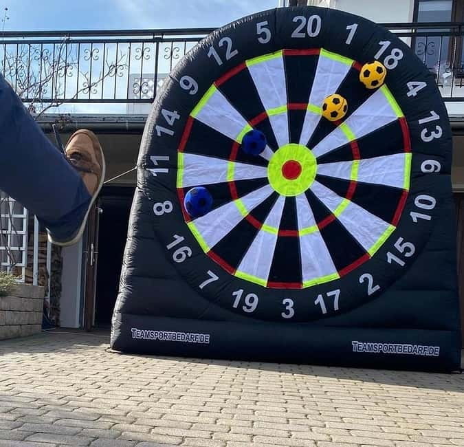 Football darts in Leipzig  the perfect fun for young and old alike. - Football Darts in Leipzig: The Perfect Fun for Young and Old Alike