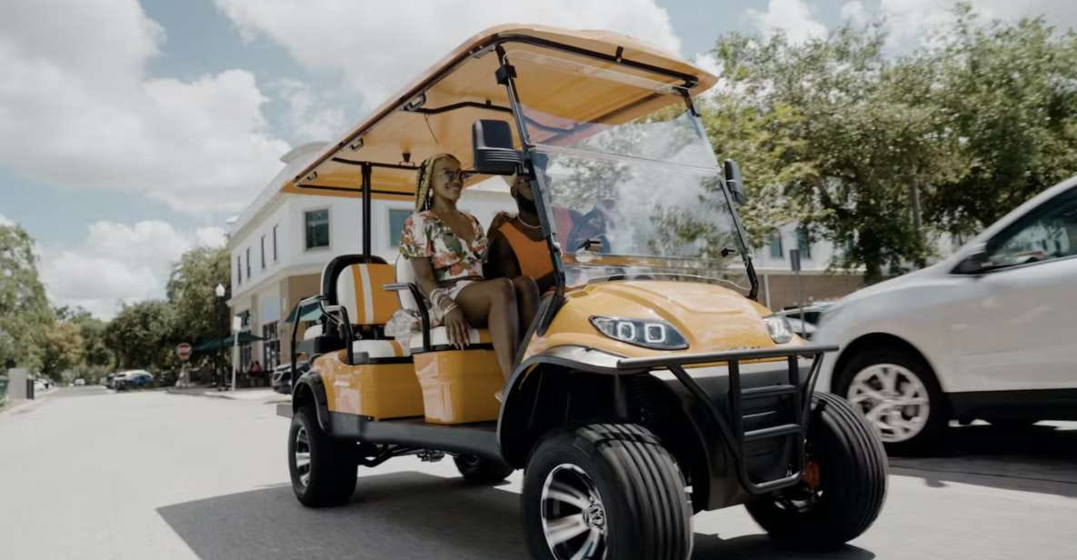 Fort Lauderdale: 6 People Golf Cart Rental - Navigate Downtowns Bustling Areas