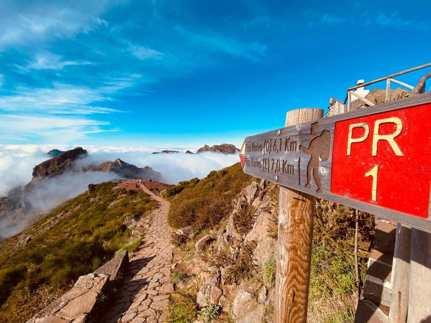 From Achada Do Teixeira: One-Way Transfer to Pico Do Arieiro - Hiking Experience