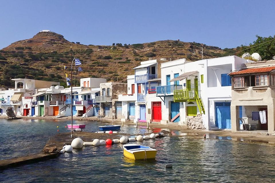 From Adamas: Milos and Poliegos Catamaran Cruise With Lunch - Boat and Guided Tour