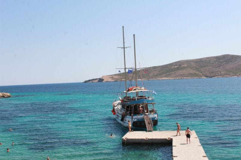 From Ag Anna: Rina's Cave and Ano and Kato Koufonisi Cruise - FAQs