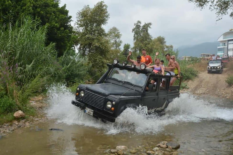 From Alanya: Jeep Safari with Lunch, Dim River & Cave - Price and Logistics