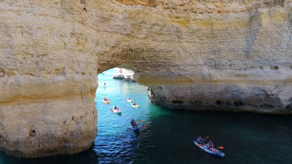 From Albufeira: Benagil Hidden Caves Tour by Kayak - Booking and Availability