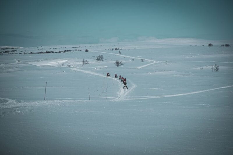 From Alta: Daytime Snowmobile Adventure - Setting the Scene: From Alta to Finnmarksvidda