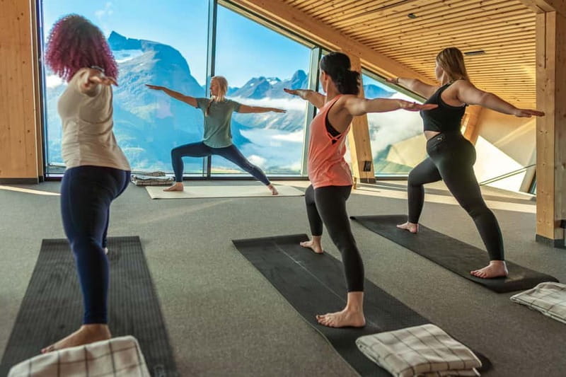 From Åndalsnes: Yoga on Nesaksla Mountain and Gondola Ticket - Who Would Love This?