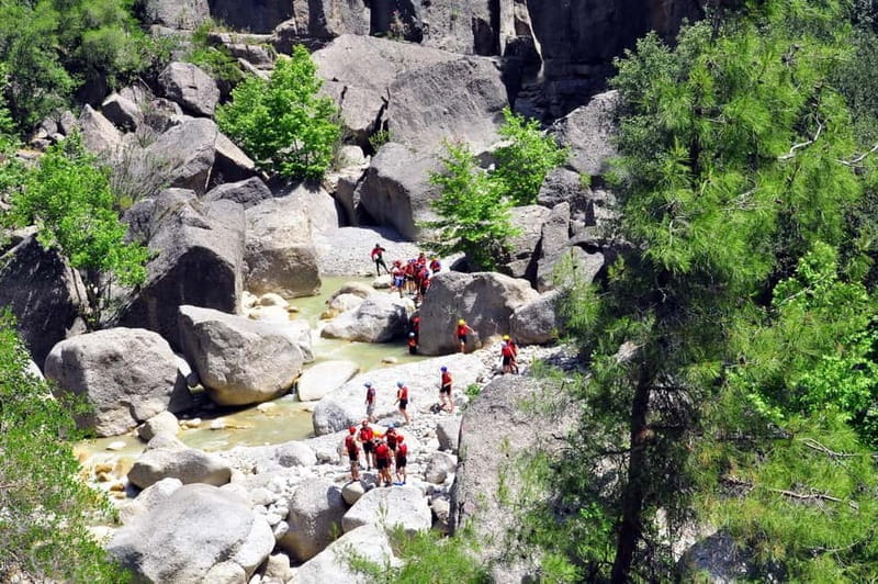 From Antalya & Belek: Canyoning and Rafting Tour with Lunch - Key points / Takeaways