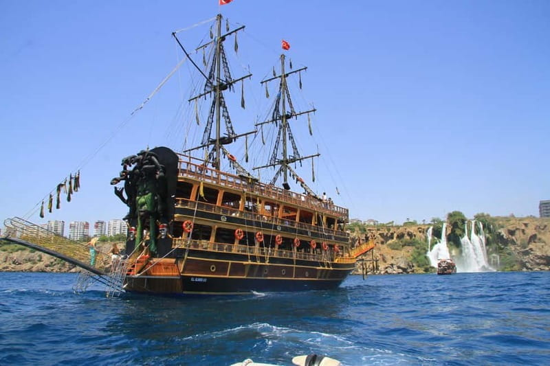 From Antalya, Belek, Kundu: Lara Harbor Pirate Boat Tour - FAQ