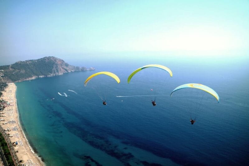 From Antalya, Belek, Side Alanya Paragliding Experience - The Landing and Post-Flight Relaxation