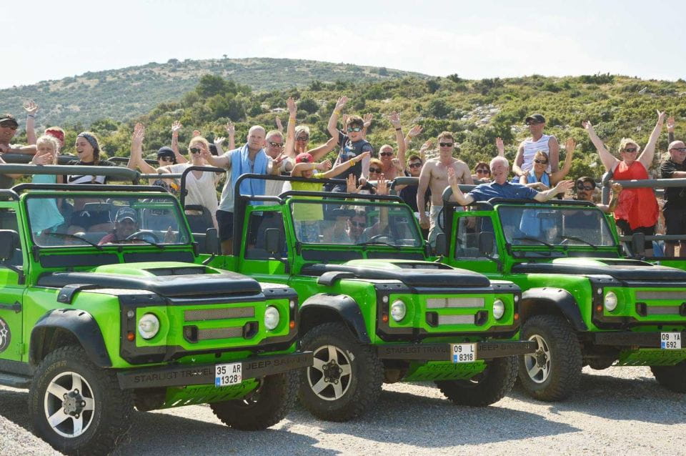 From Antalya: Full-Day Jeep Safari With Lunch and Transfer - Ucansu Waterfall Swimming