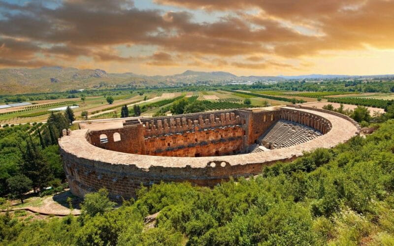 From Antalya: Roman Ancient Sites & Manavgat Waterfall Tour - Aspendos: The Theater That Still Takes Center Stage