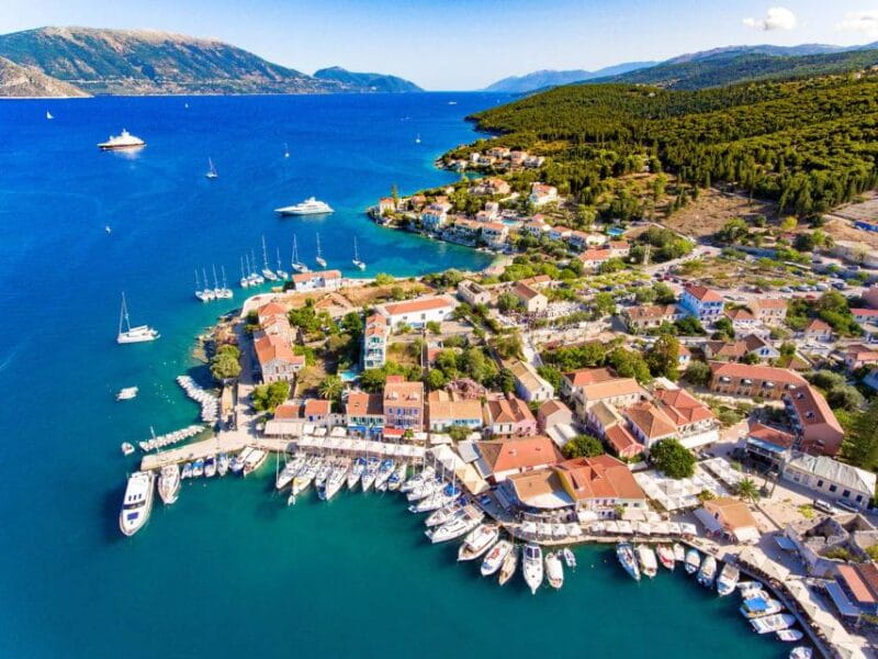From Argostolion: Private Kefalonia Highlights Tour - Fiscardo Village: A Charmingly Cosmopolitan Stop