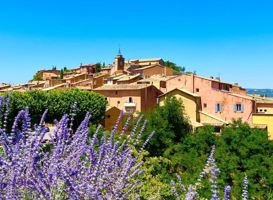 From Avignon: Luberon Villages Guided Trip With Wine Tasting - Tour Guide and Group Size