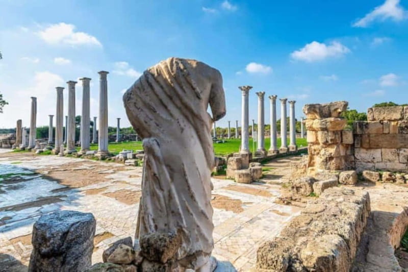 From Ayia Napa: Famagusta & Salamis Full Day Tour - Exploring Salamis Ruins: Past Meets Present