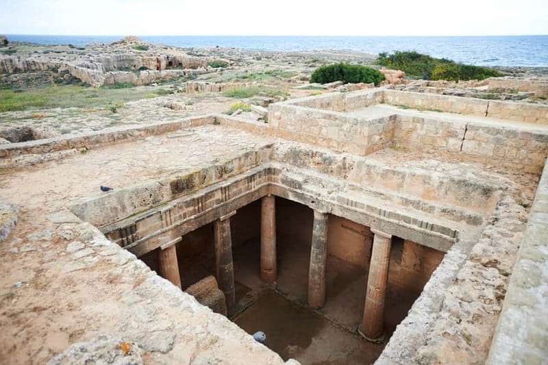 From Ayia Napa & Protaras: Kourion Tour and Paphos Town - A Day of Legends and Ancient Ruins: The Kourion & Paphos Tour