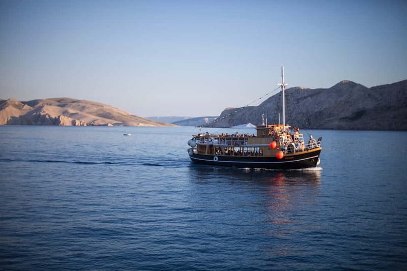 From Baka: Island Day Trip on a Traditional Ship with Lunch - Exploring Rab and S. Marino Beach