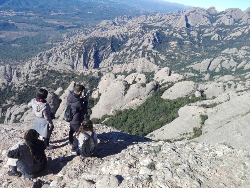 From Barcelona: Montserrat Mountain Hike and Abbey Tour - Sant Joans Funicular Railway