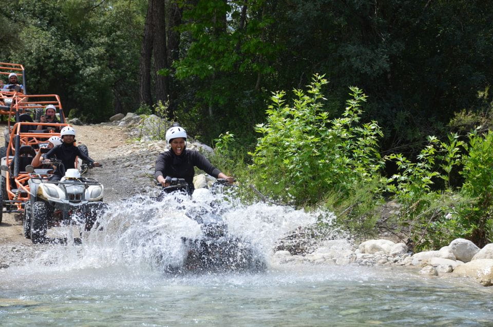 From Belek: Fully Combo Zipline, Quad Safari, Rafting, Lunch - Recap