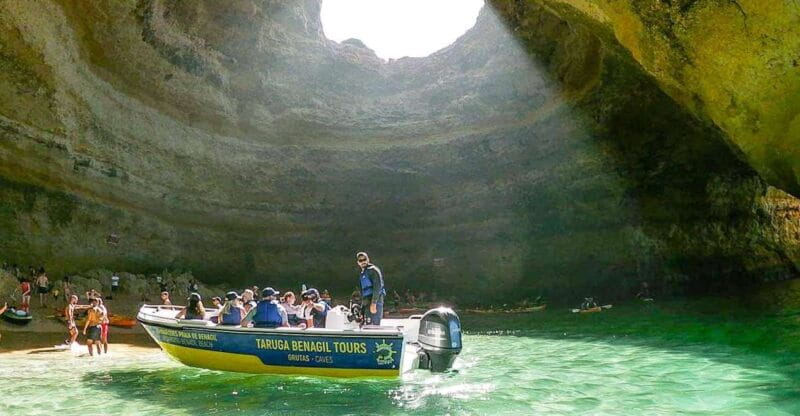 From Benagil: Coast Boat Tour with Benagil Cave - Highlights: The Caves, Beaches, and Lighthouse