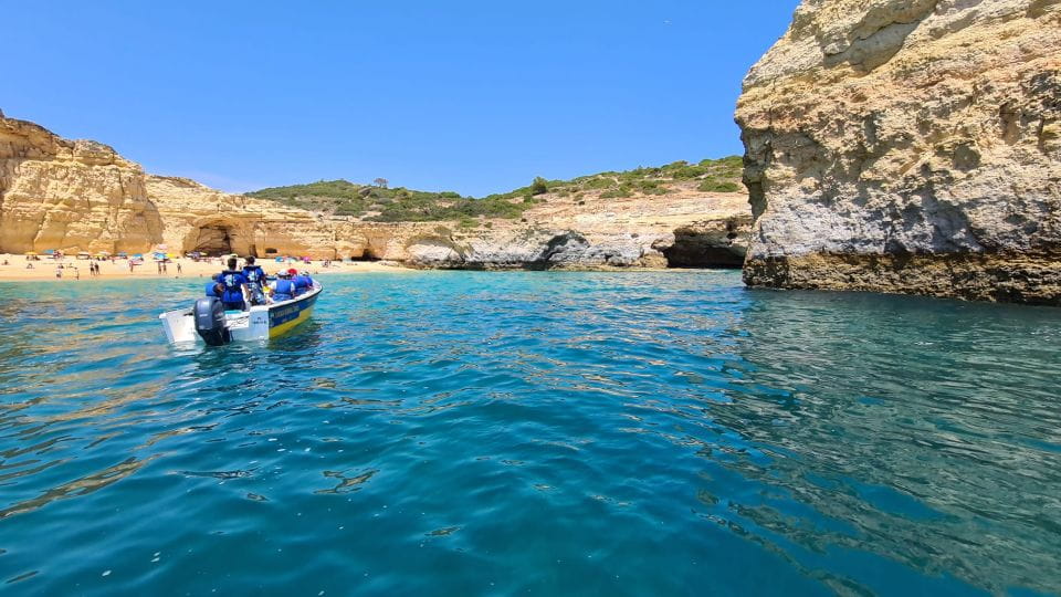 From Benagil: Coast Boat Tour With Benagil Cave - Visit Secluded Beaches