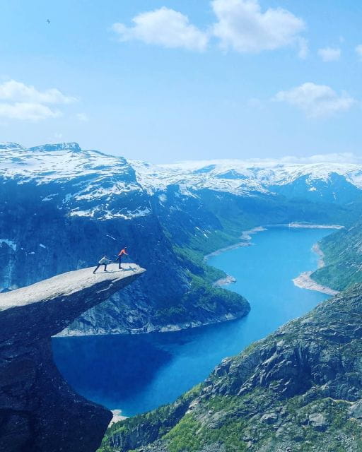From Bergen: Trolltunga and Waterfalls Helicopter Tour - Itinerary Highlights