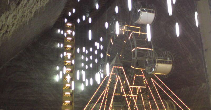 From Brasov: One-day Trip to Turda Salt Mine - Activities Inside the Mine