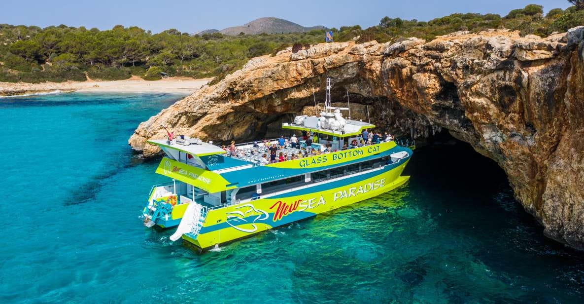 From Calas De Mallorca: Scenic Glass Bottom Boat Tour - Tour Overview and Pricing