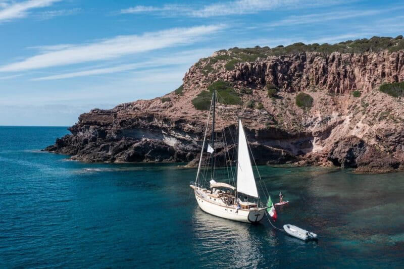 From Calasetta:Saling boat Tour to Carloforte & Sant'Antioco - Key points / Takeaways