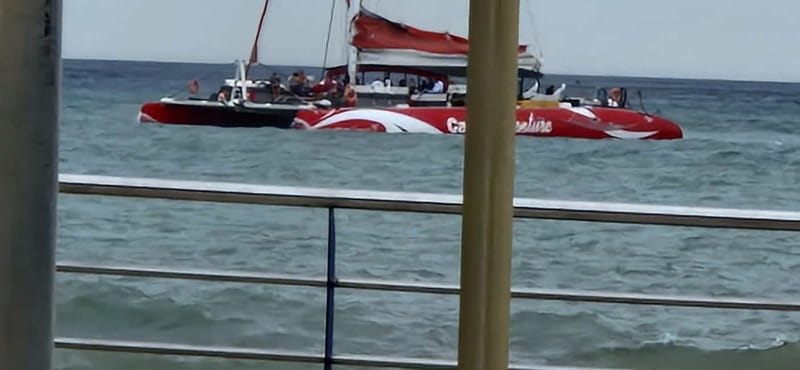 From Cambrils: catamaran 2h with drinks/bed balinese, swim. - The Scenic Stop: Swimming and Snorkeling Near Montroig