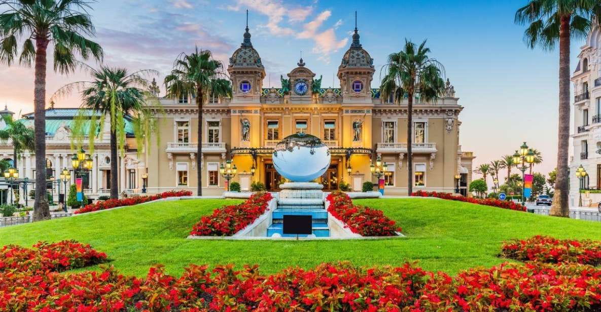 From Cannes: Monaco/Monte Carlo, Eze, La Turbie - Walking the Monte Carlo Circuit