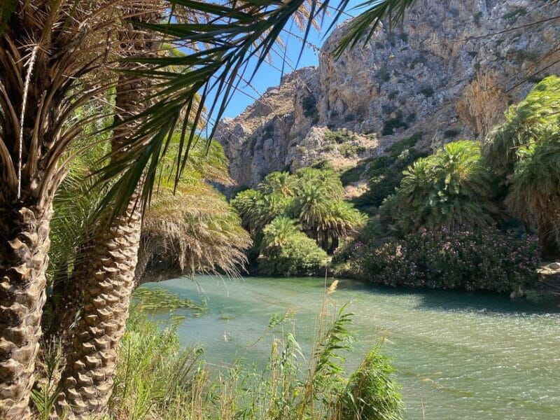 From Chania: Preveli Palm Beach and Kourtaliotis Waterfalls - Frequently Asked Questions